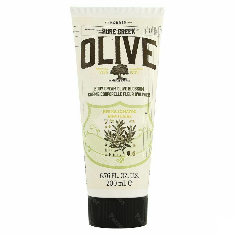 Korres Kb Lait Corporel Olive Fl Olivier 200ml