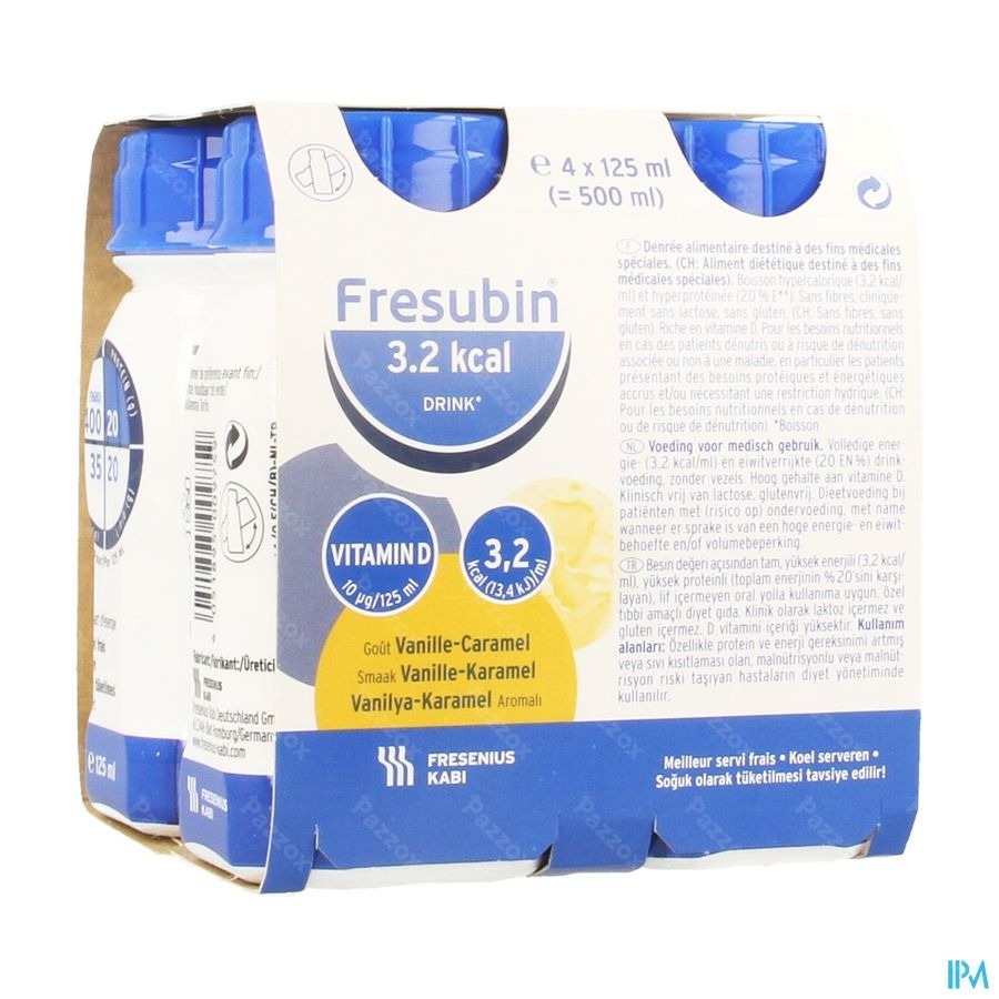 Fresubin 3,2 Kcal Drink 125ml Vanillecaramel