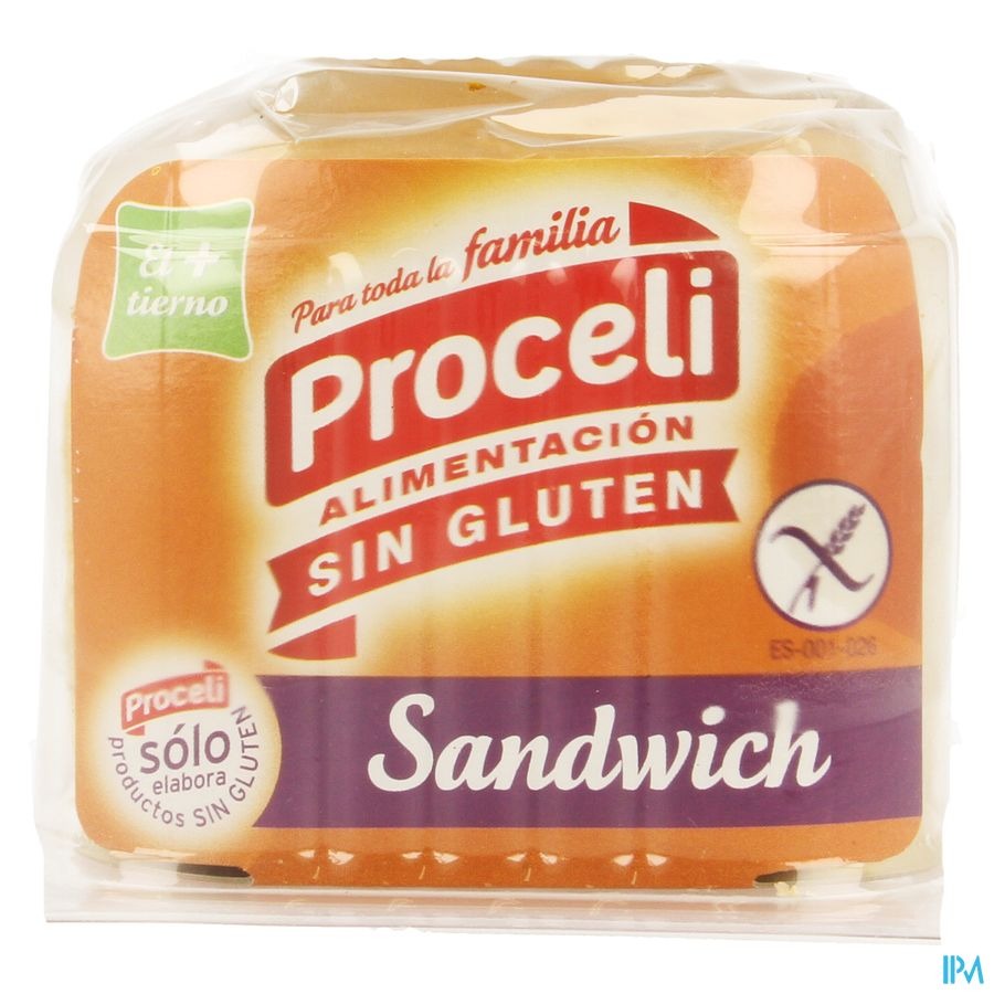 Proceli Pain De Mie Rte Nf 390g 4153 Revogan