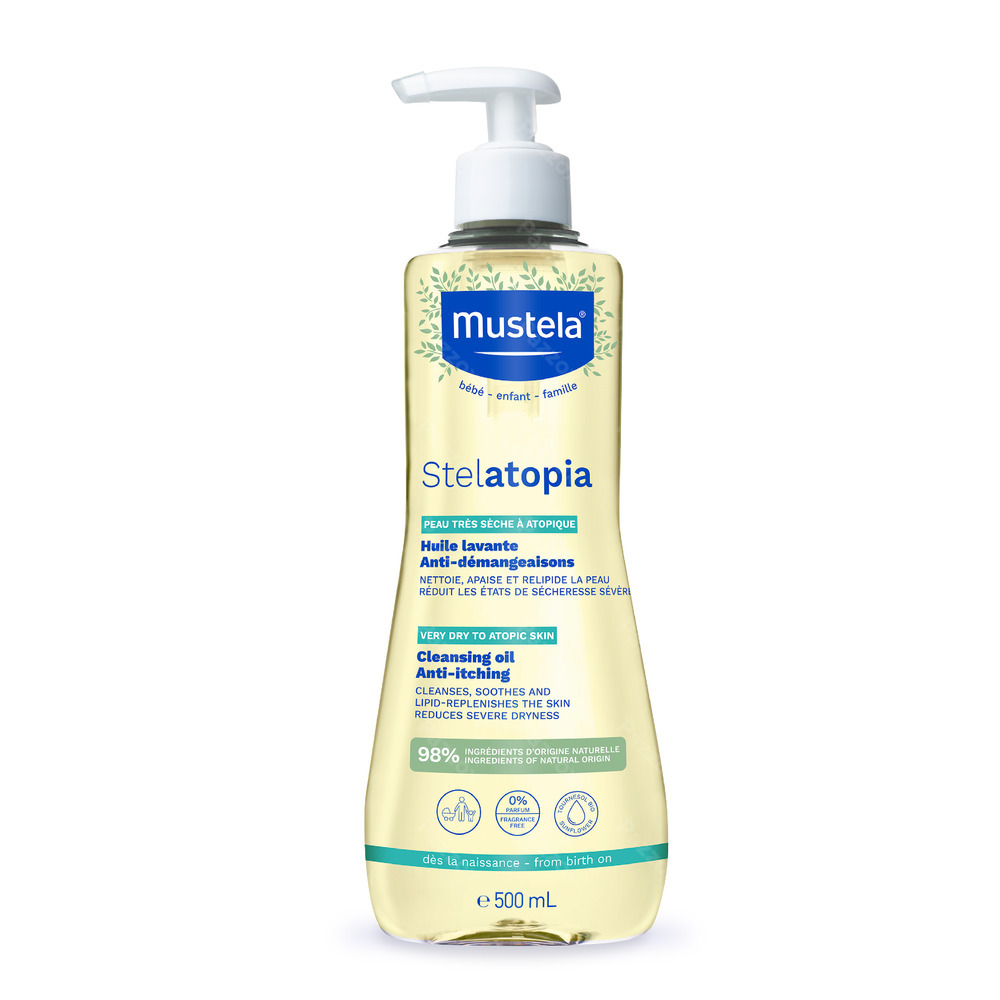 Mustela Stelatopia Reinigende Olie 500ml