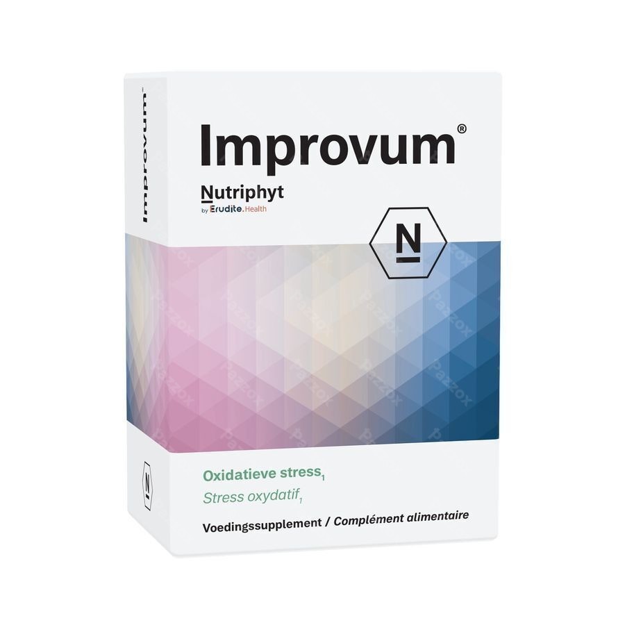 Nutriphyt Fertility Man Voedingssupplement Vruchtbaarheid Duo Pack Improvum + Linucaps