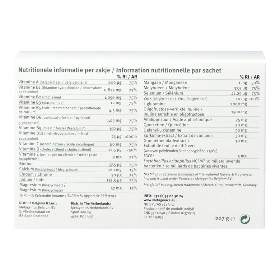 Metagenics Nutrimonium Original 28 Poederzakjes 