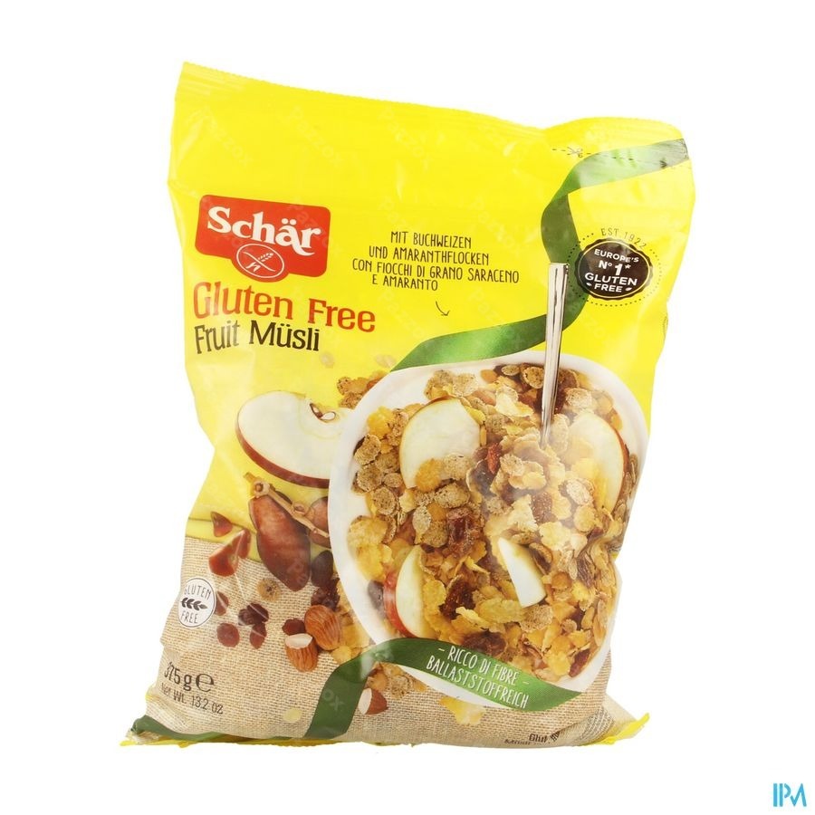 Schar Muesli Fruit 375g 3210 Revogan