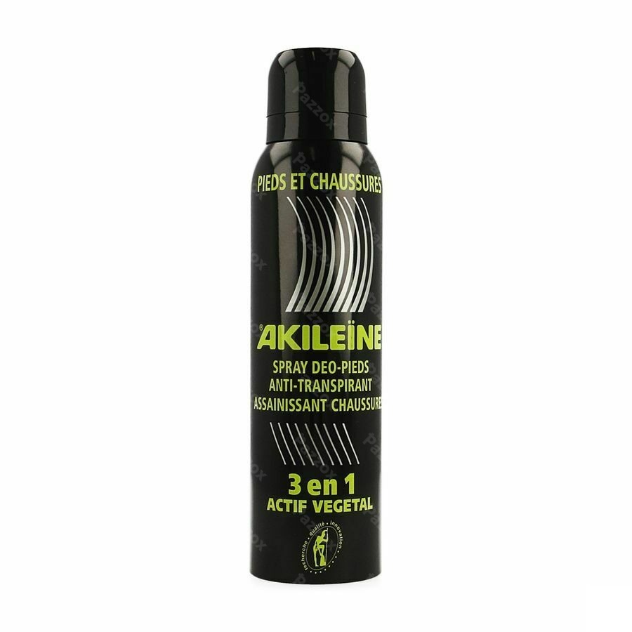 Akileïne Deo Voetspray Anti Transpirant Schoenen 150ml