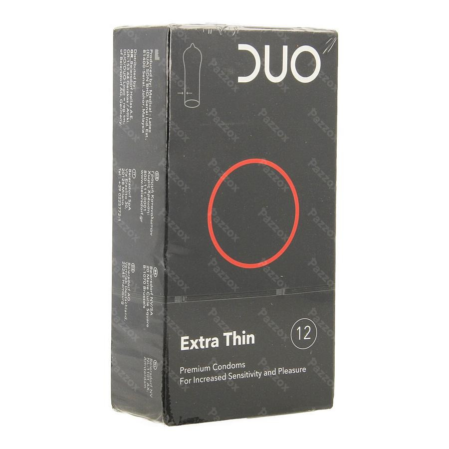 Duo Condom Extra Thin 12