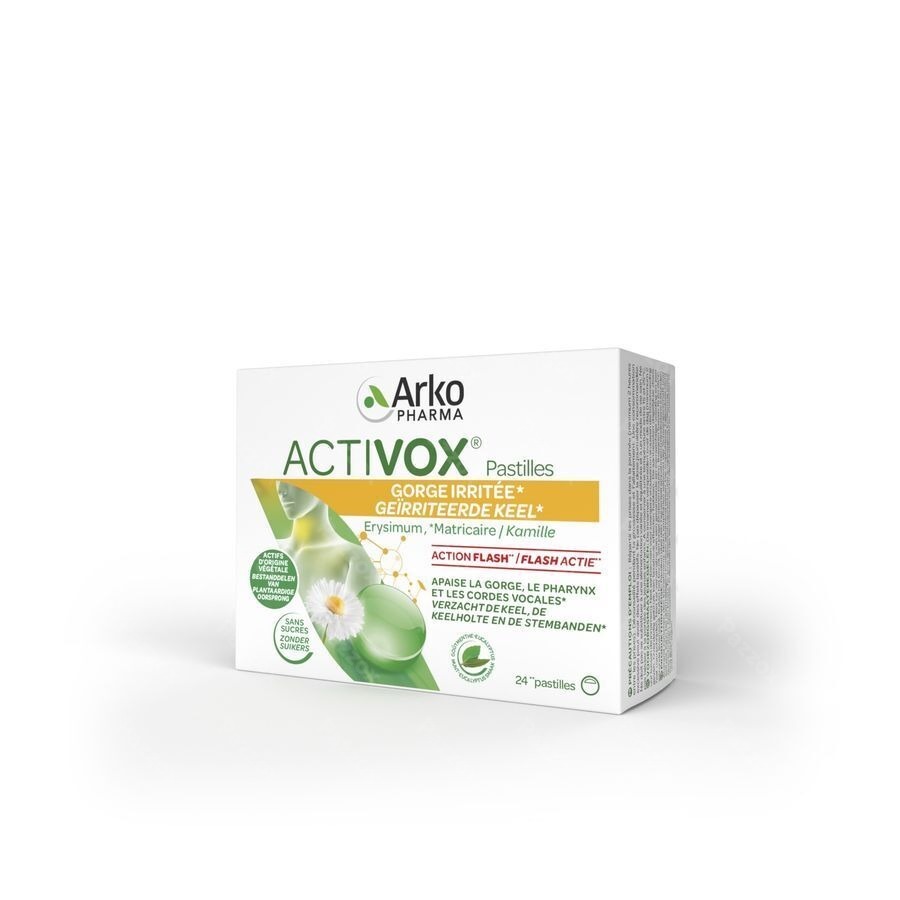 Activox Adoucis. Gorge Menthe-eucalyptus Past 24