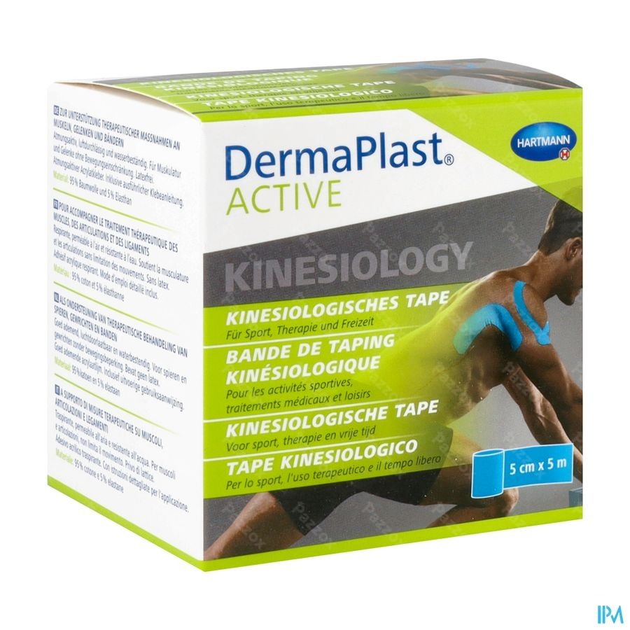 Dp Active Kinesio Tape Blauw 1 P/s