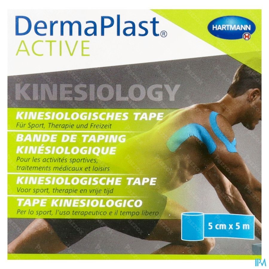 Dp Active Kinesio Tape Blauw 1 P/s