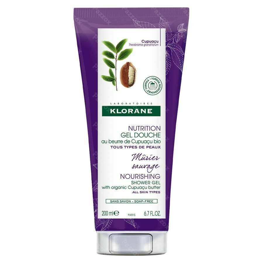 Klorane Corps Gel Douche Murier Sauvage 200ml