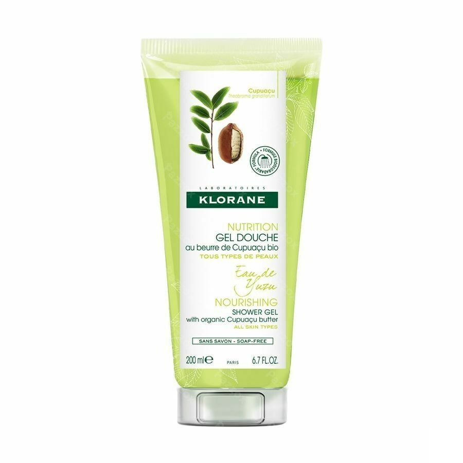 Klorane Corps Gel Douche Eau Yuzu 200ml