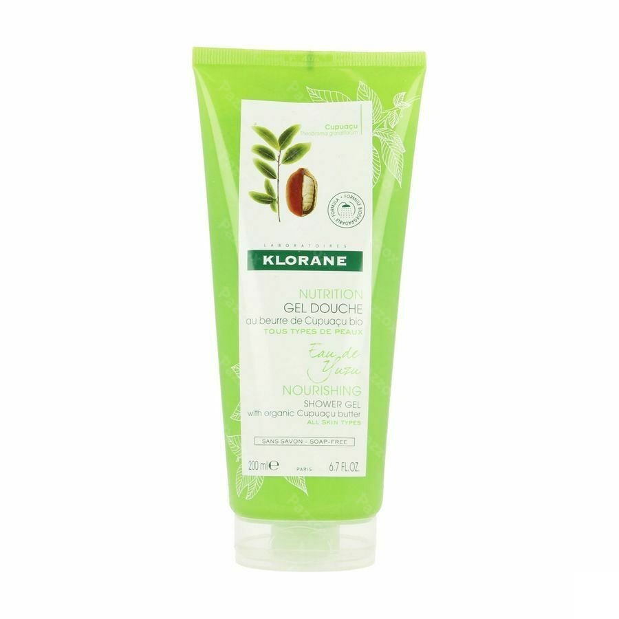 Klorane Corps Gel Douche Eau Yuzu 200ml