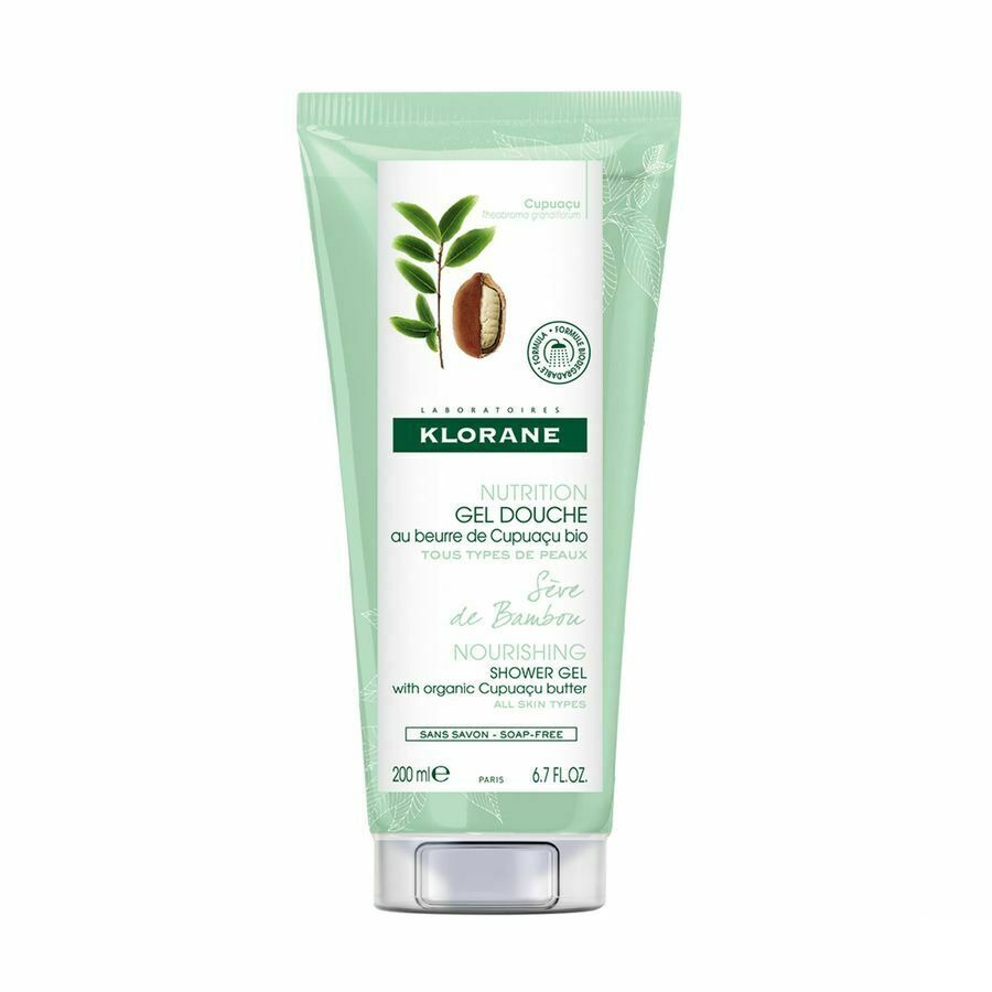Klorane Lichaam Douchegel Seve Bamboe 200ml