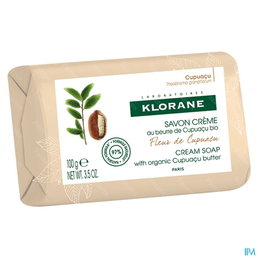 Klorane Corps Savon Fleur Cupuacu 100g