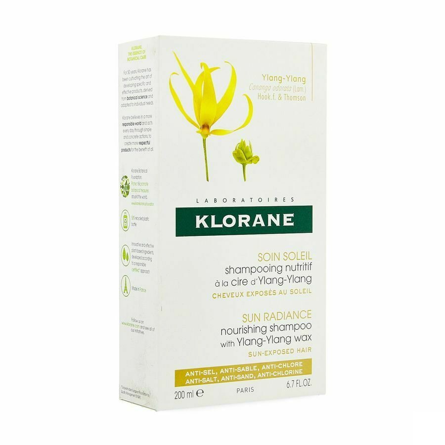 Klorane Capil. Sh Ylang Ylang 200ml