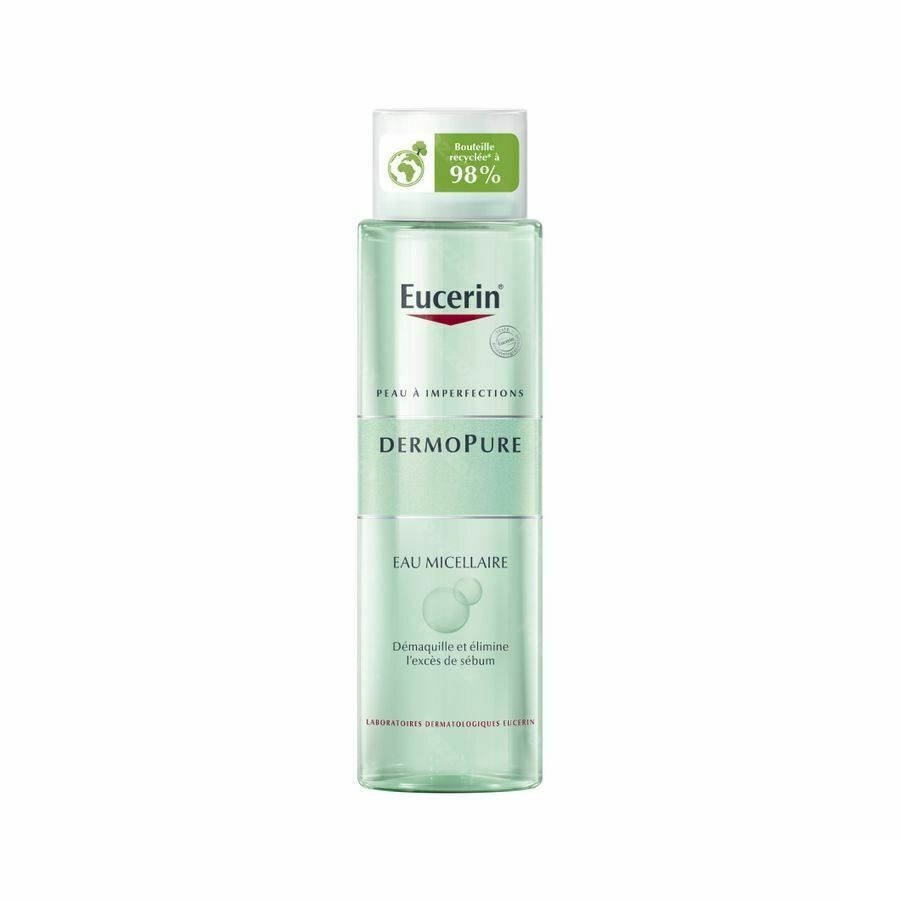 Eucerin Dermpopure Eau Micellaire Acné Peau à Imperfections 400ml