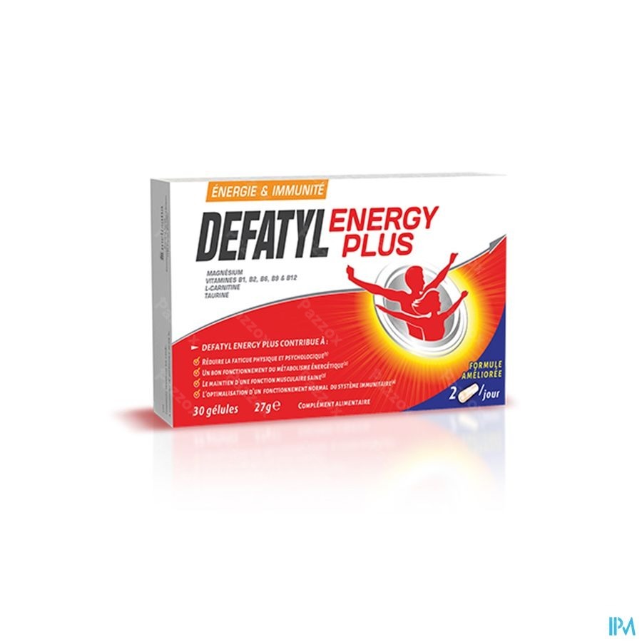 Defatyl Energy Plus 30 Gélules