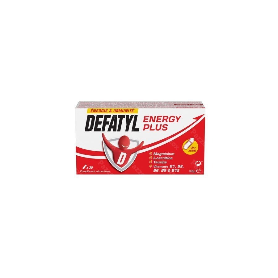 Defatyl Energy Plus 30 Gélules
