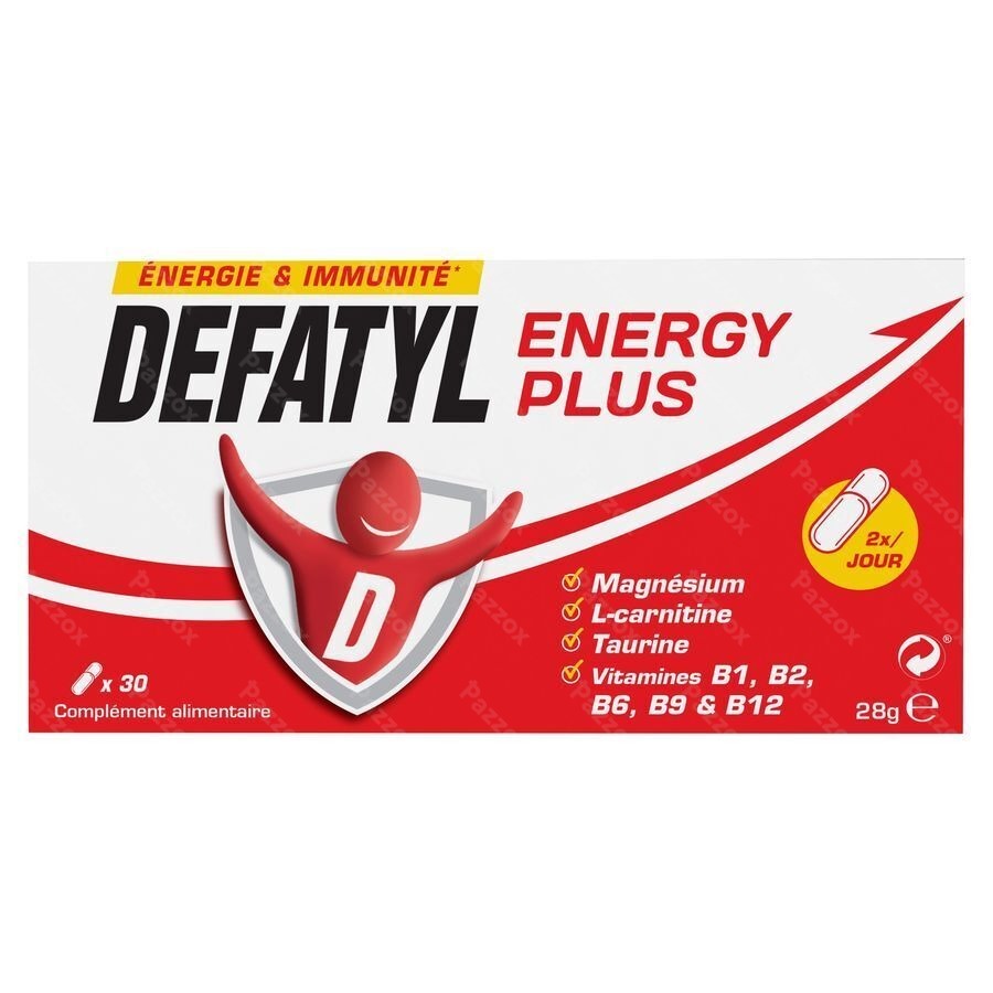 Defatyl Energy Plus 30 Gélules