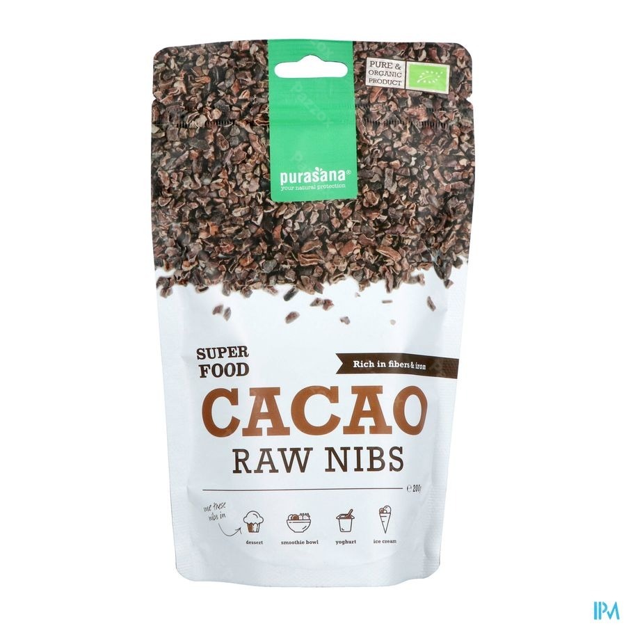 Purasana Cacao Raw Nibs 200g