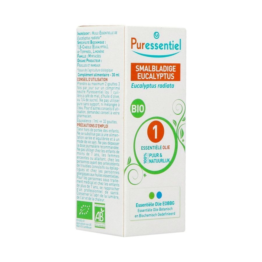 Puressentiel Smalbladige Eucalyp.ess Olie Bio 30ml