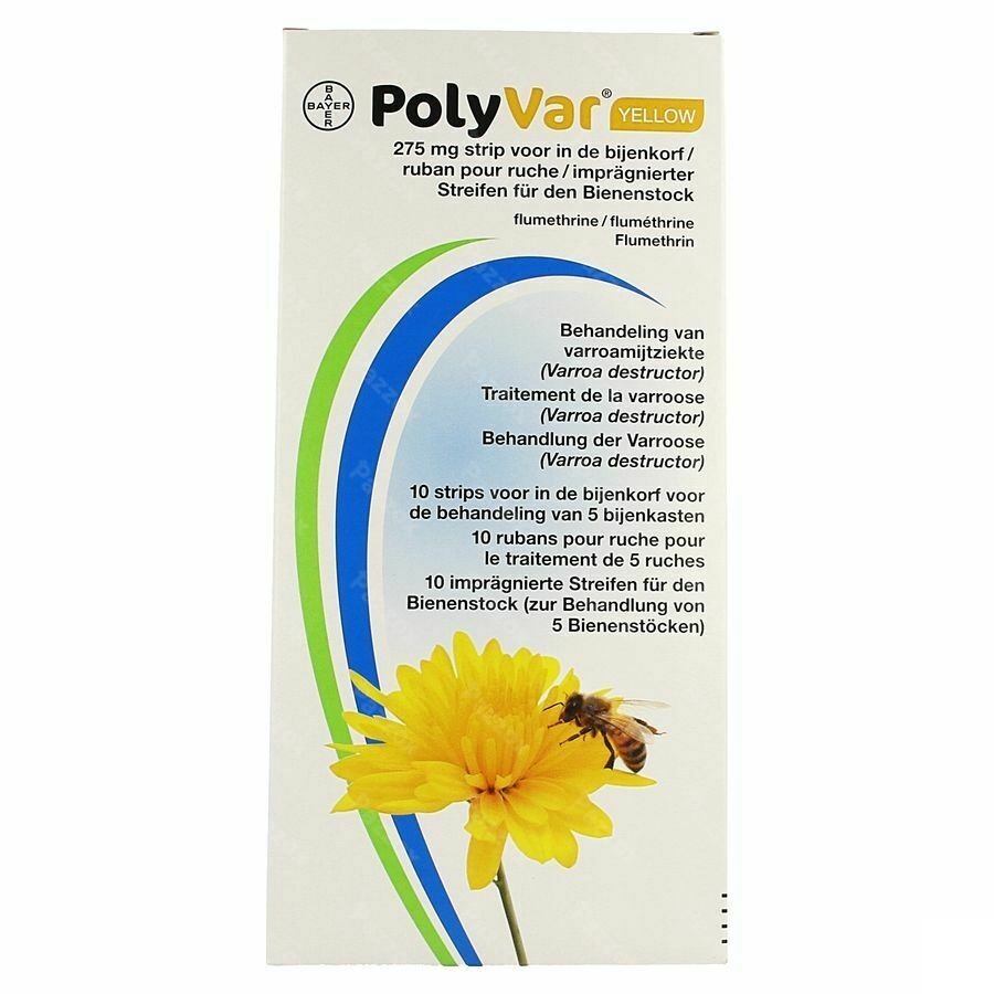 Polyvar Yellow 275mg Ruban Ruche 10