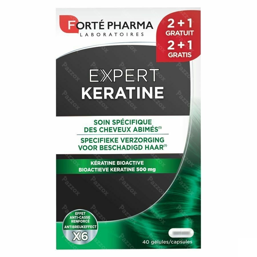 Expert Keratine Caps 120 2+1 Gratuit