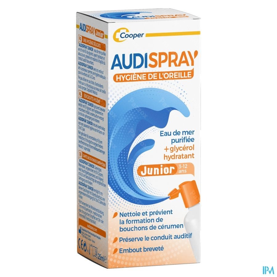 Audispray Junior Eau De Mer + Glycerol 25ml