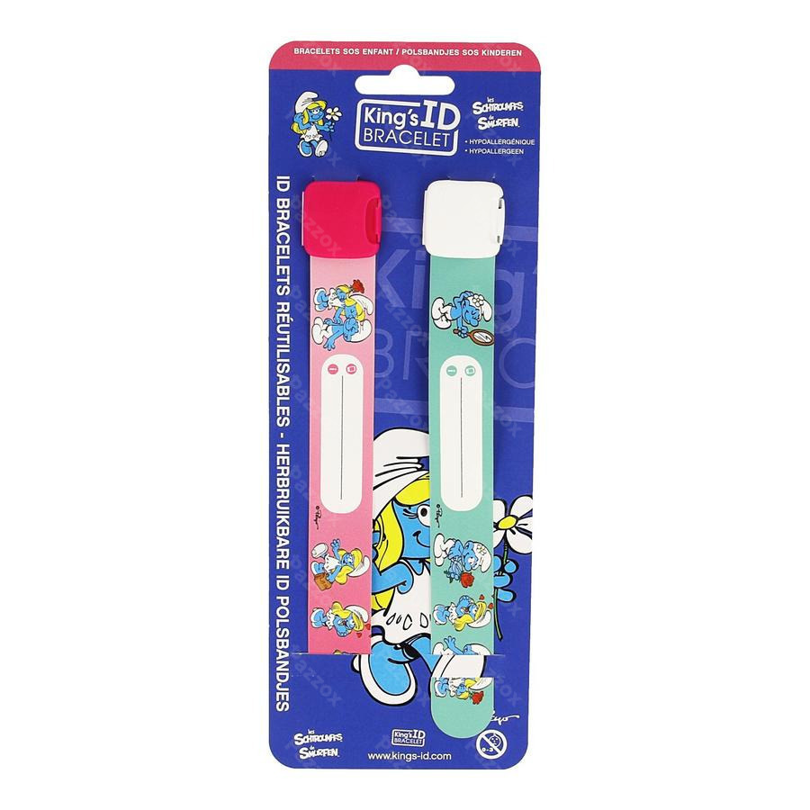 King Id Bracelet Schtroumpfs Fille 2