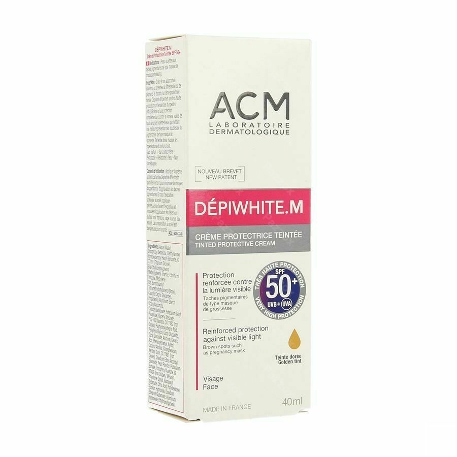 ACM Dépiwhite M Getinte Zonnecrème Anti Vlekken SPF50+ 40ml