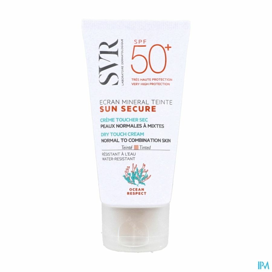 SVR Sun Secure Minerale Getinte Zonnecrème SPF50+ 60ml