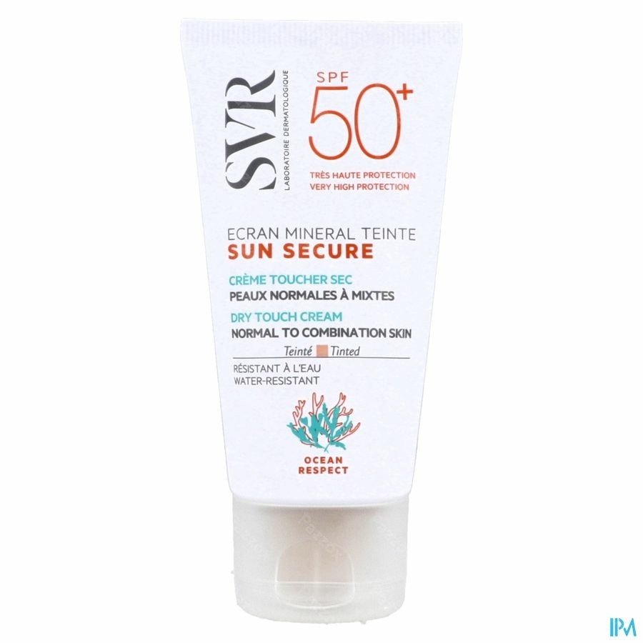 SVR Sun Secure Minerale Getinte Zonnecrème SPF50+ 60ml