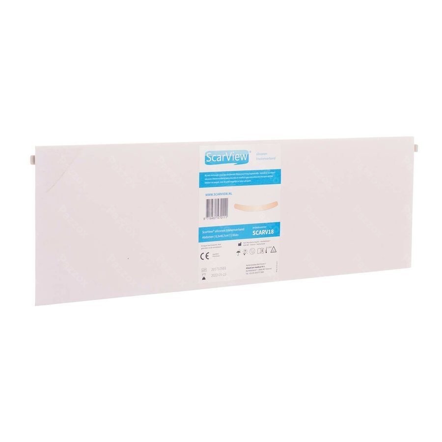 Scarview Elastic Abdomen Sil 8,3x37cm 1 Scarv18