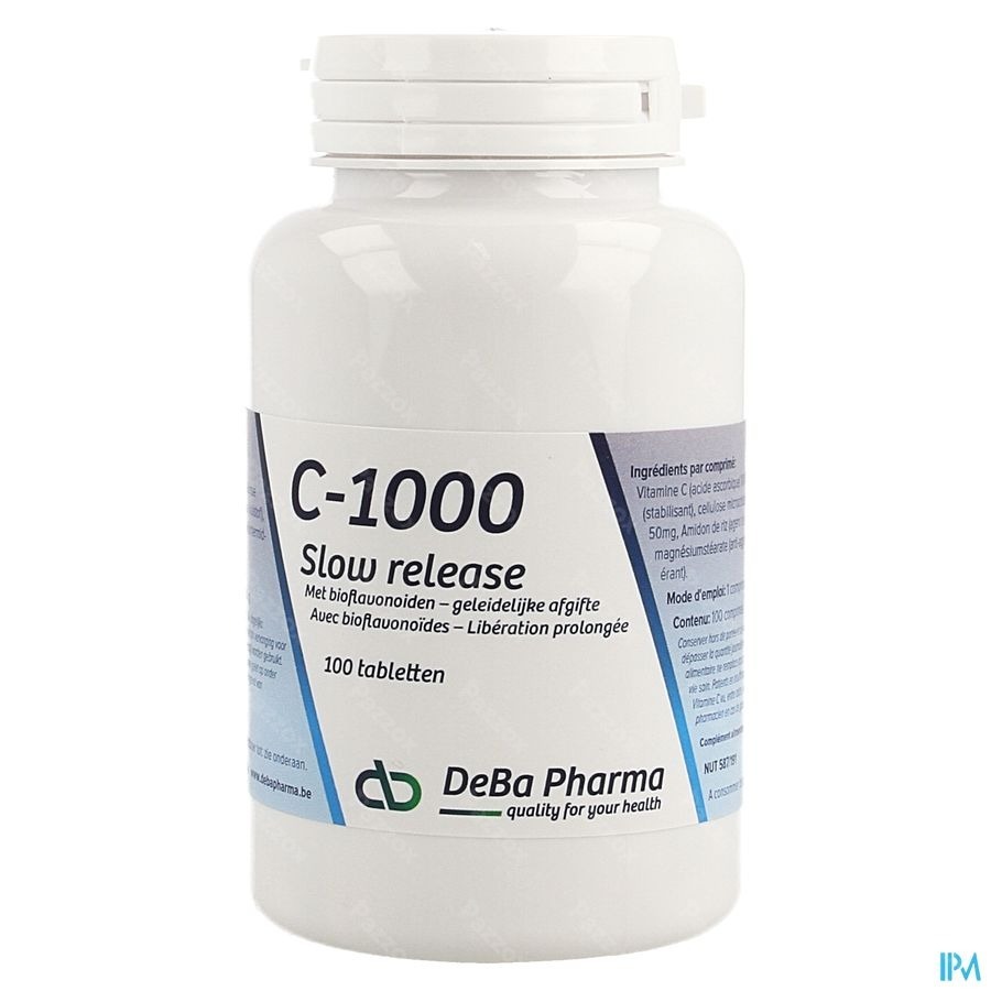 C-1000 Slow Release Plus Bioflavon. Comp 100 Deba