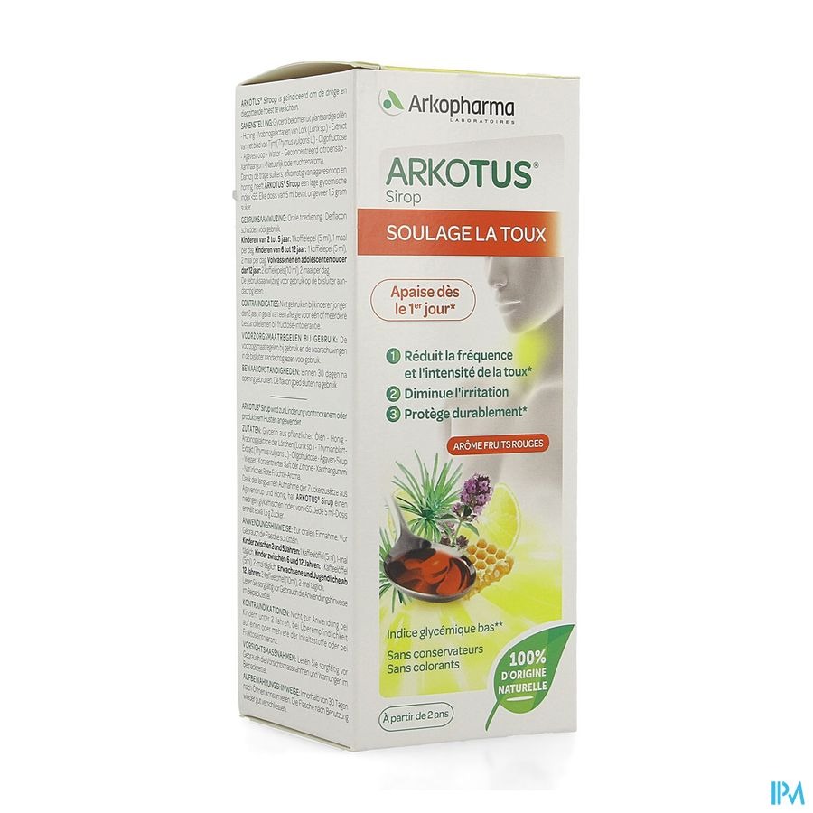 Arkotus Sirop Toux Seche Productive 140ml