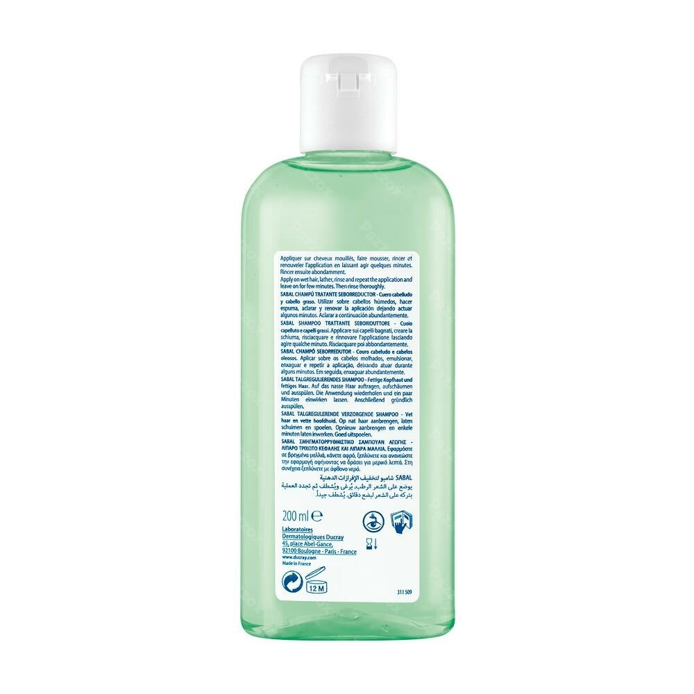 Ducray Sabal Sh Traitant Sebo Regulateur 200ml