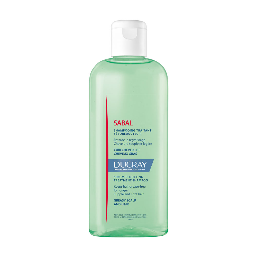 Ducray Sabal Talgregulerende Shampoo Vet Haar en Seborroe 200ml