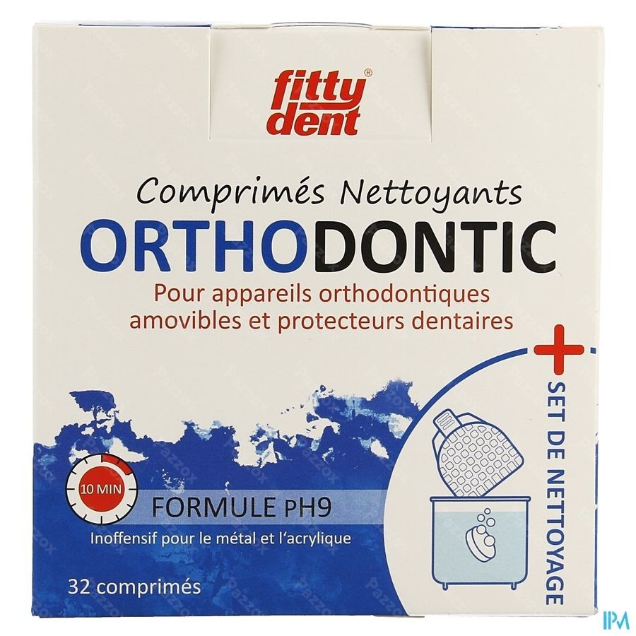 Fittydent Orthodontic Set Nettoyage + Comp Eff. 32