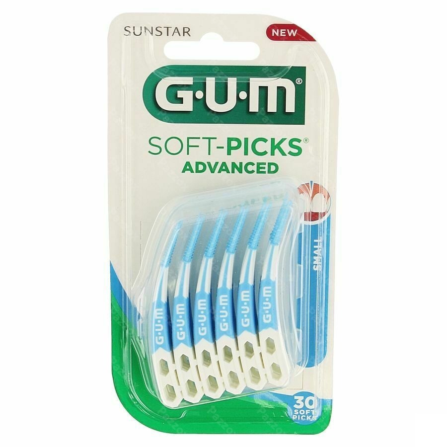 Gum Softpicks Borstel Interdent. Ad. Small 30 649m