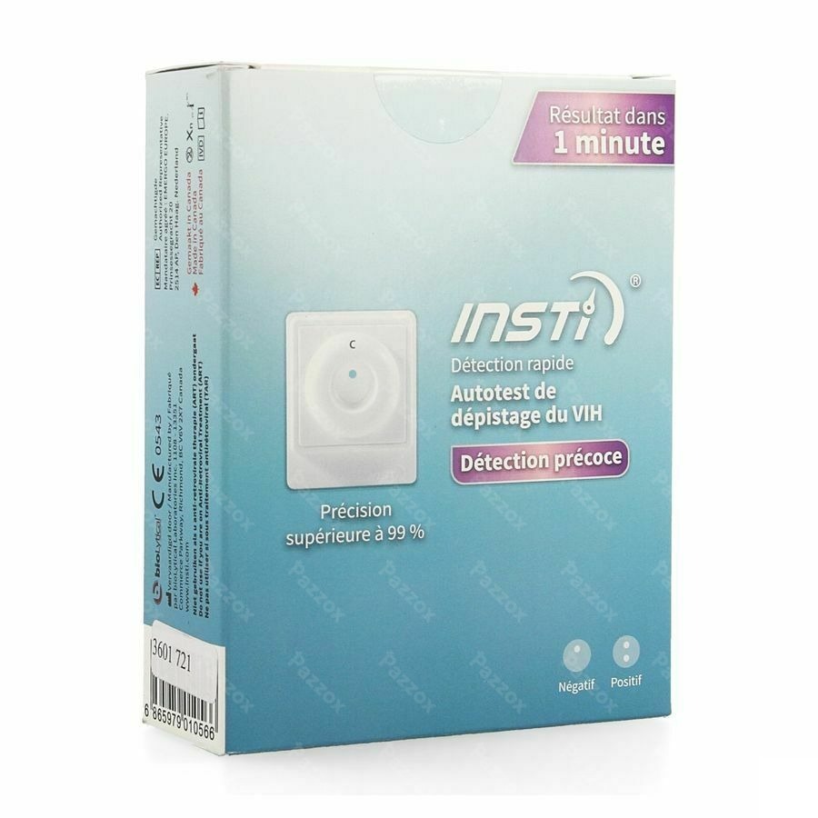 Insti Autotest Vih Single Test Kit