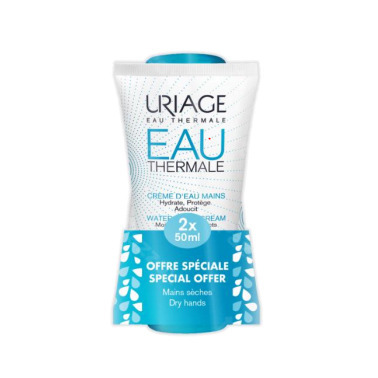 Uriage Eau Thermale Creme Du Mains 2x50ml Promo