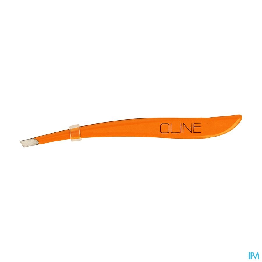 Oline Pince A Epiler Biais Neon Orange Credophar