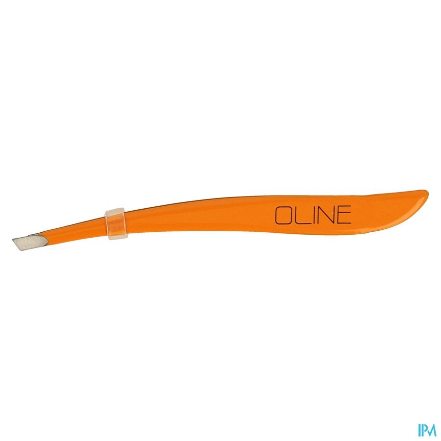 Oline Pince A Epiler Biais Neon Orange Credophar