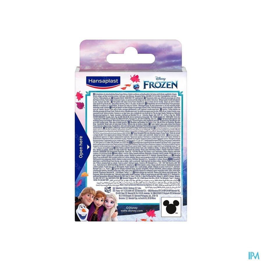 Hansaplast Pansement Frozen Strips 20