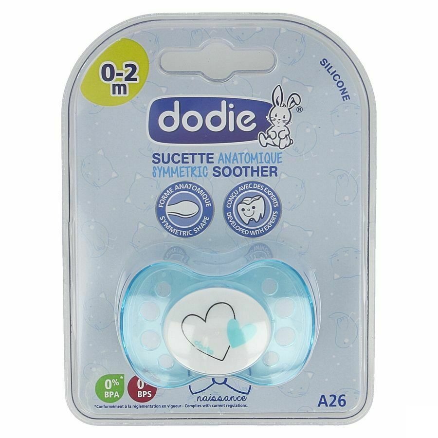 Dodie Fopspeen 0-2m Geboorte Jongen A26