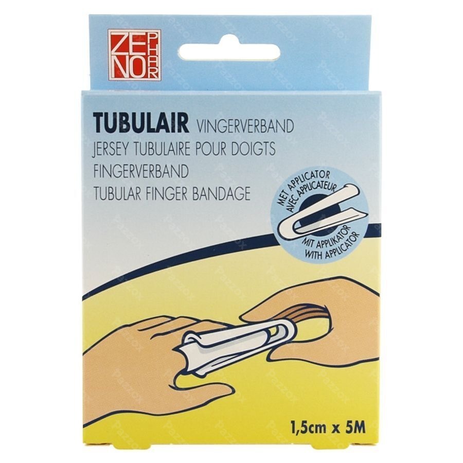Tubegauz 1,5cmx5m + Applicator Plastic Zeno