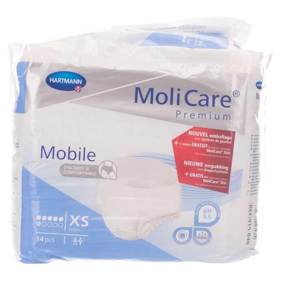 Molicare Pr Mobile 6 Drops Xs 14 P/s