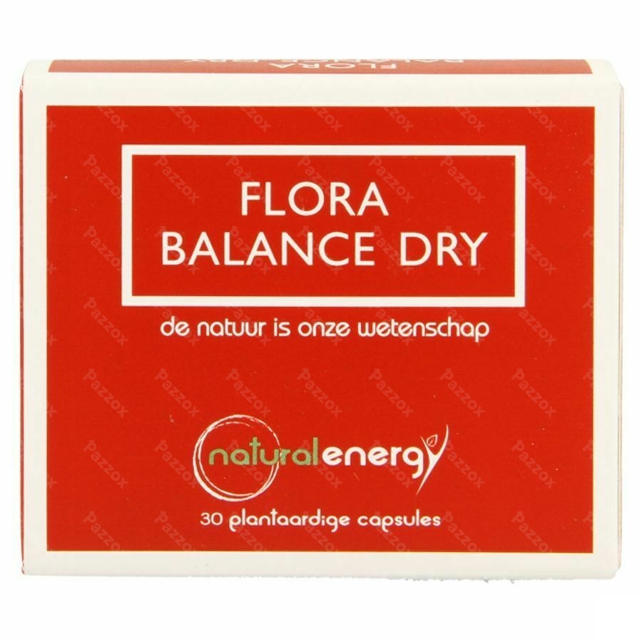 Natural Energy Flora Balance Dry V-caps 30