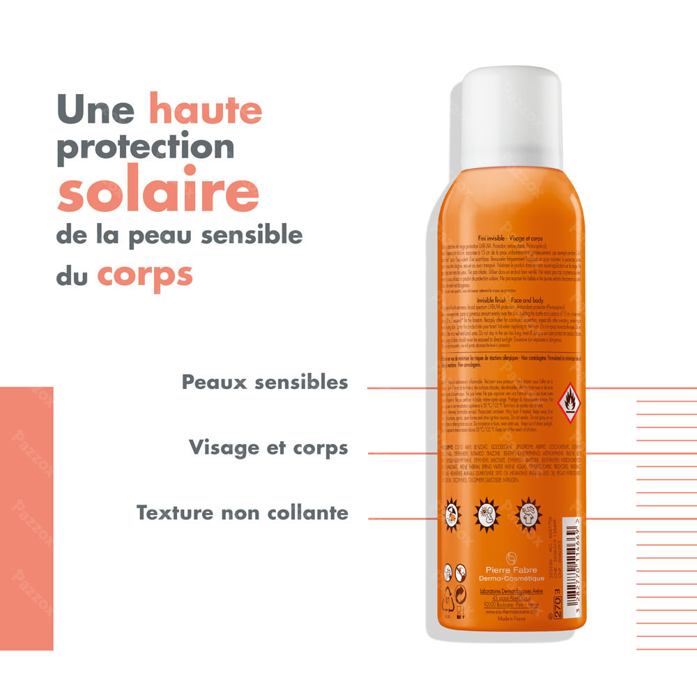 Avène Soleil Brume Haute Protection SPF30 150ml