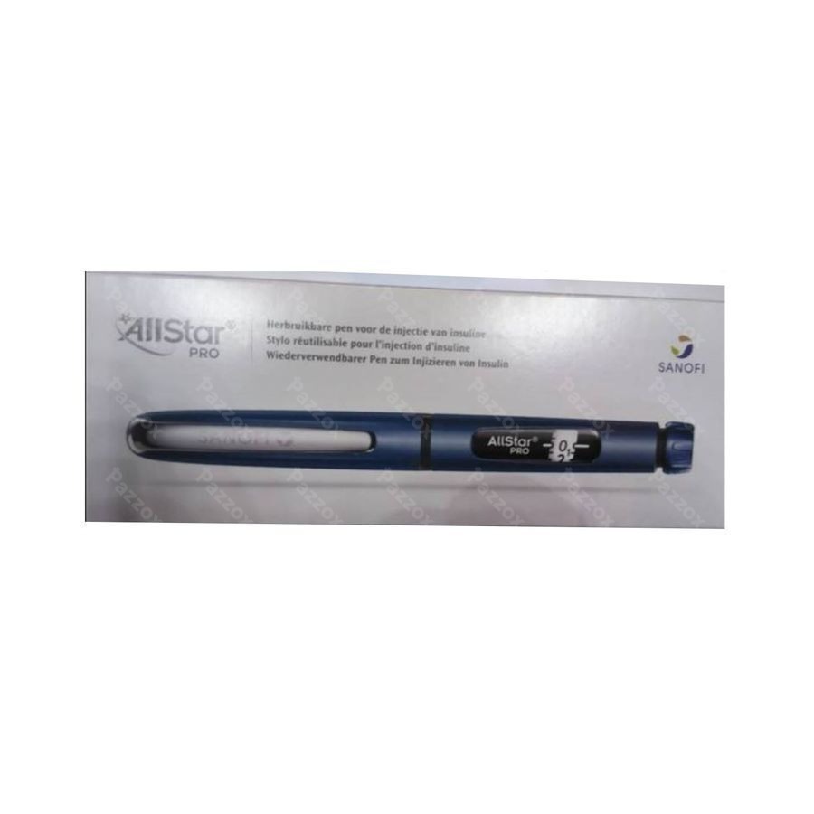 Allstar Pro Stylo Reutil.injection Insuline Bleu 1
