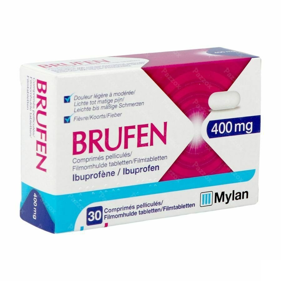 Brufen 400mg 30 Filmomhulde Tabletten